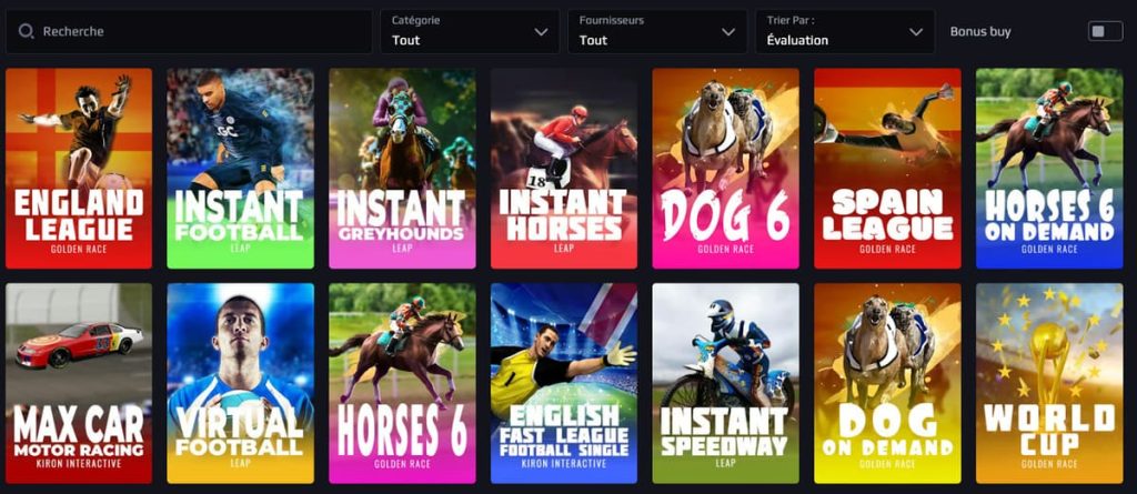 Chancer Casino jeux sport
